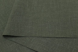 Крапива Рами (Ramie) цв.Темный серо-зеленый, ш.1.4м, крапива-100%, 220гр/м.кв - Купава фото 5