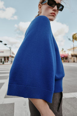 WIDE SLEEVE KNIT JUMPER - Zara фото 21