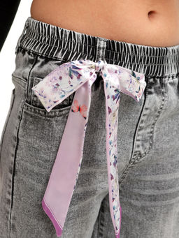 Джинсы-багги для девочек - СИНЯЯ МОДА фото 11