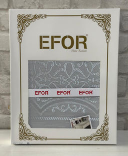 Скатерть EFOR HAFSA 160*220 прямоугольная серый GRI