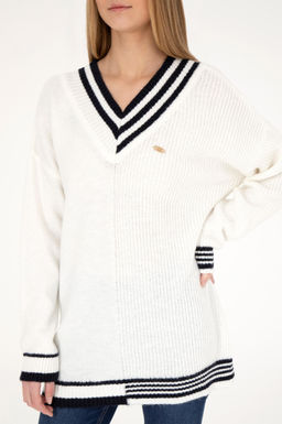 Женский кремовый свитер - U.s. polo assn фото 13