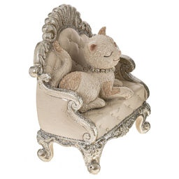 Фигурка декоративная "Кошка", L10 W6,5 H12,5 см