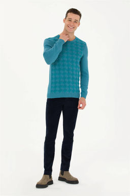 U. S. Polo Assn Мужские темно-синие брюки из плотной ткани