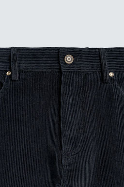 STRAIGHT-LEG CORDUROY TROUSERS - Zara фото 17