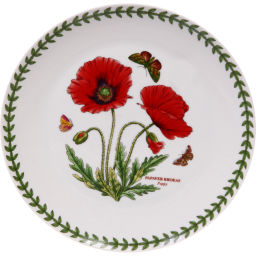 Тарелка керамическая "Цветочная грация" 26см, маки