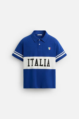 COLOUR BLOCK FLAG POLO SHIRT - Zara фото 7
