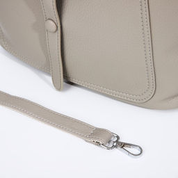 Сумка-тоут на молнии, 2 наружных кармана, цвет серый - Simaland фото 6