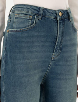 A__k Mavi Mom High Waist Fit Jean Pantolon
