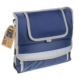 Термосумка «Арктика» на молнии, объём 10 л, с люком, синяя