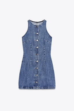 Z1975 DENIM MINI DRESS - Zara фото 14