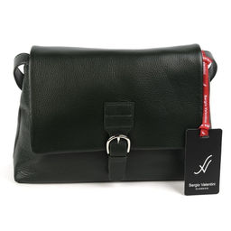 Женская кожаная сумка Sergio Valentini SV-0755 Грин  фото 2