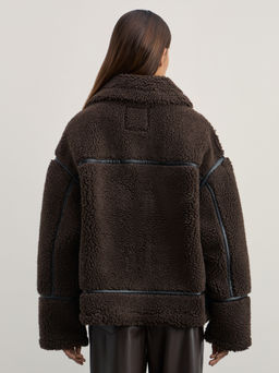 Дублёнка из искусственного меха / Zarina  фото 6