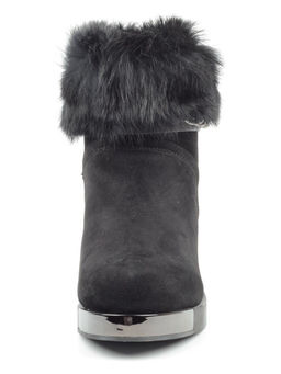 04-206W-8Y1 8J33M Ботинки зимние женские (натуральная замша, натуральный мех)