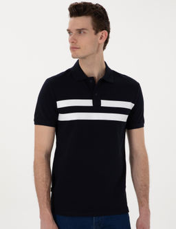 Lacivert Slim Fit Ti__rt