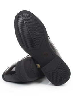 03-PDEB105-3 BLACK Лоферы женские (натуральная кожа)