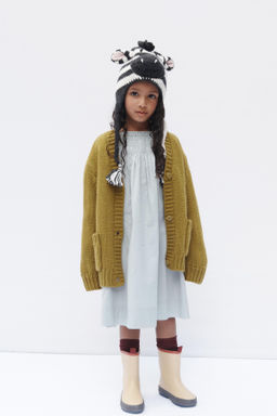 LIMITED EDITION WOOL BLEND KNIT CARDIGAN - Zara фото 11