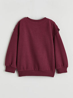 K?z ?ocuk Sweatshirt ve Pantolon Tak?m