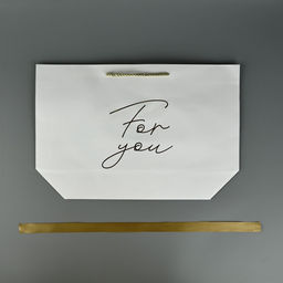 Пакет подарочный, упаковка, For you, 30?27.5?12 см