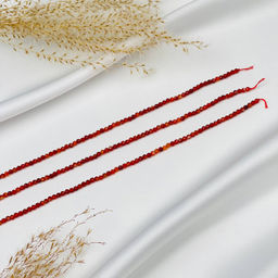 Бусины для украшений из Сердолика (130 бусин)