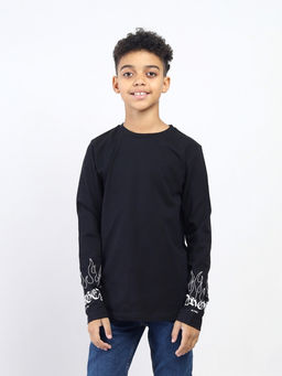 CRB wear / CSJB 64040-22-435 Джемпер для мальчика,черный/Ex.Cherubino