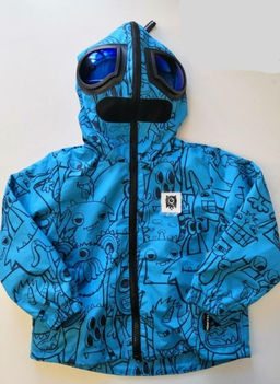 12312131 Куртка с полиуретановым покрытием для мальчиков