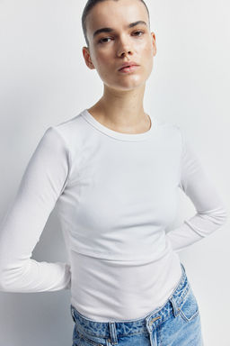 MAMA Camiseta de lactancia en canale - H&m фото 2