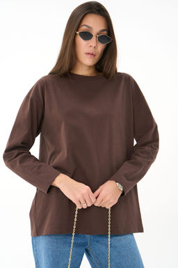 Лонгслив Эшли (шоколадный) - Эльза фото 2