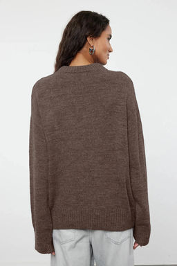 Vizon Genis Kal?p Yumusak DokuluTriko Kazak TWOAW25KZ00168