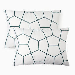 Комплект наволочек Этель Hexagon 50х70см - 2шт, бязь 125 г/м2, хл 100%