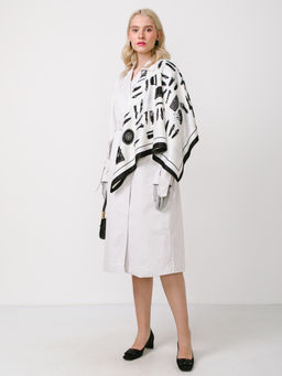 Большой, мягкий, тонкий и очень нежный двусторонний платок - Tantino фото 2