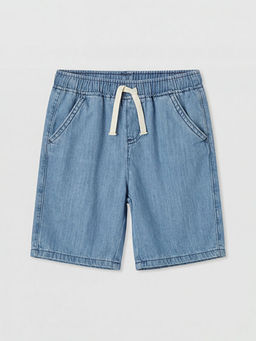 Beli Lastikli Erkek ?ocuk Jean ?ort