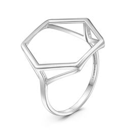 Кольцо из серебра родированное 04-401-0052 04-401-0052
