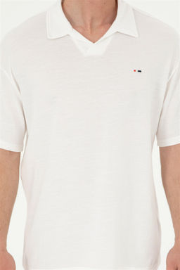 U. S. Polo Assn / Мужская футболка цвета экрю - U.s. polo assn фото 6