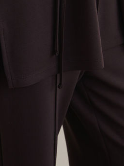 Bisiklet Yaka Ku?akl? Kad?n Sweatshirt Tunik