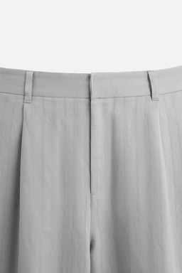 RELAXED FIT FLOWING TROUSERS - Zara фото 3