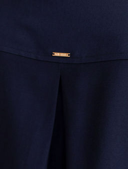 Блузка с широкими рукавами 3/4 из плотного лиоцелла - Vilatte фото 5