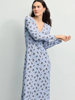 Платье миди с цветочным принтом / Zarina  фото 2