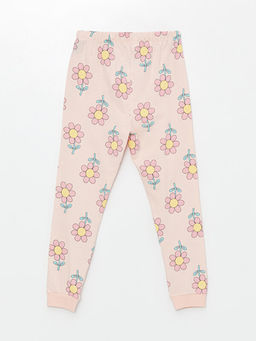 Beli Lastikli Bask?l? K?z Bebek Pijama Alt - Waikiki фото 2