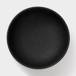 Салатники Magistro Carbon, 250/650/1.2 л, d=11/16/19.5 см, набор 3 шт., керамика, чёрные