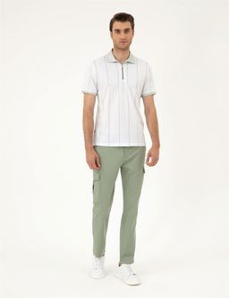 Ye_il Regular Fit Kanvas Pantolon - Pierre cardin фото 3