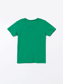 Bisiklet Yaka Bask?l? Erkek Bebek Ti??rt - Waikiki фото 3