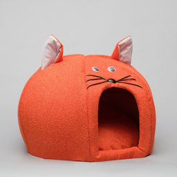 Дом Кот, 40 х 40 х 29 см, мебельная ткань, микс цветов - Пижон фото 2