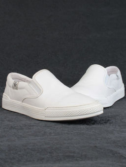 03-A69870-11-2 WHITE Полуботинки спортивные мужские (натуральная кожа)