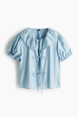 Blusa con lazadas - H&m фото 3