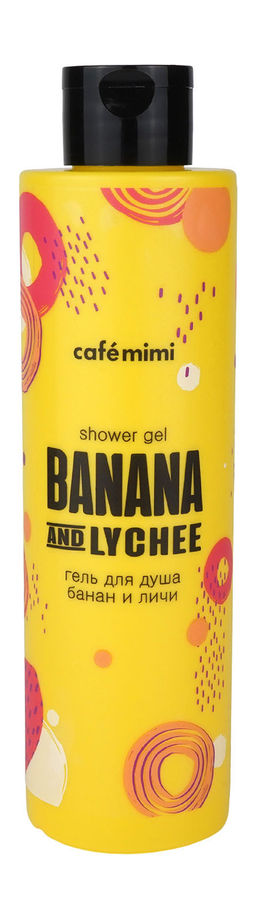 CAFE MIMI Гель для душа Банан и Личи 300мл