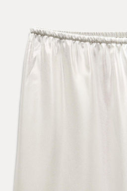 FOIL PYJAMA-STYLE TROUSERS - Zara фото 6
