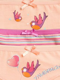 GULB3227(3шт. в упаковке) трусы для девочек