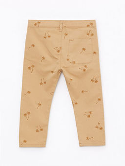 Bask?l? Erkek Bebek Pantolon