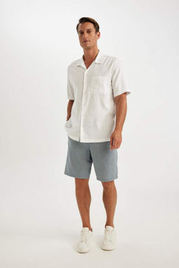 Хлопковые шорты свободного покроя - Defacto фото 8