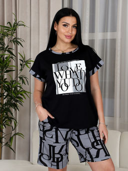 ДК-404 шорты ДОМАШНИЙ КОСТЮМ (Серый) - А-дина фото 3